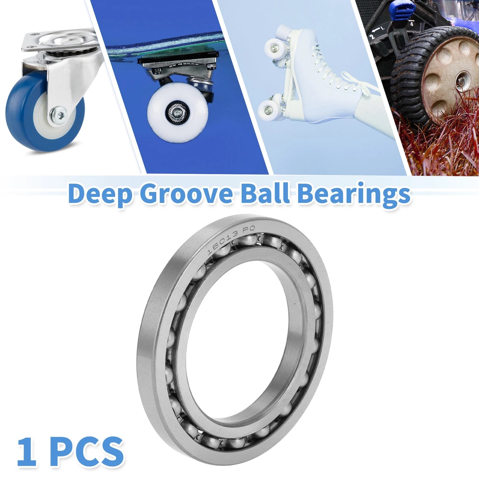 Deep Groove Ball Bearing 65x100x11mm for Scooter Skateboard (P0)