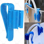 2X Hose Clamp Holder for Aquarium Fish Tank Filtration Pipe
