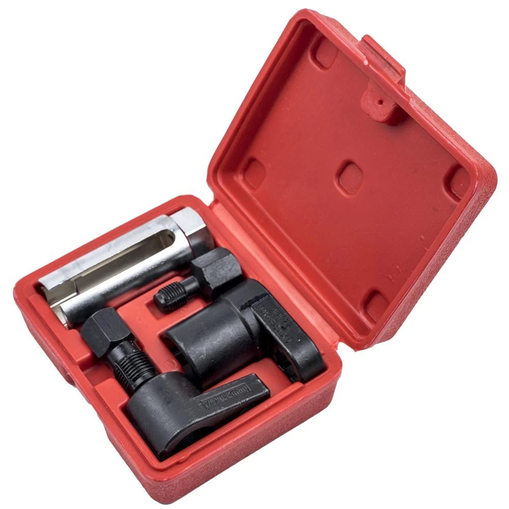 Oxygen Sensor Socket Thread Chaser Puller Repairing Tool Set 3/8" Drive