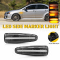Smoked LED Fender Side Marker Lights for Mitsubishi 