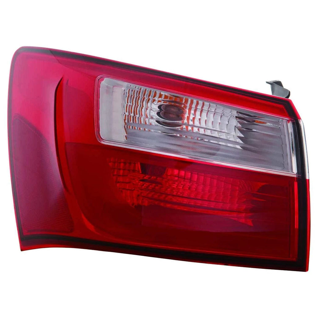 Replacement ABS Plastic Driver Side Outer Tail Light Assembly