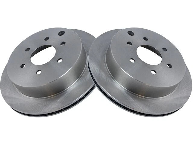 Set of 2 Rear Brake Rotors for Suzuki Equator (2009–2012) VN387KQ