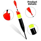 Set of 5 Vertical Fishing Floats for Sea Rod Applications