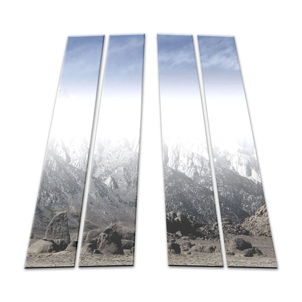 Stainless Steel Pillar Post Covers 4pc for Honda Fit (2009–2014)