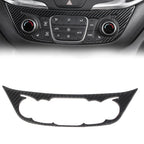 Black Central Console AC Switch Panel Trim for Chevrolet Equinox (2018–2021)