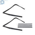 Set of 4 Front Window Sweep & Run Channel Seals for Chevy Blazer (1982–1994)