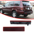 2X Red Lens Rear Bumper Reflector Lights for Honda Pilot (2006–2008)