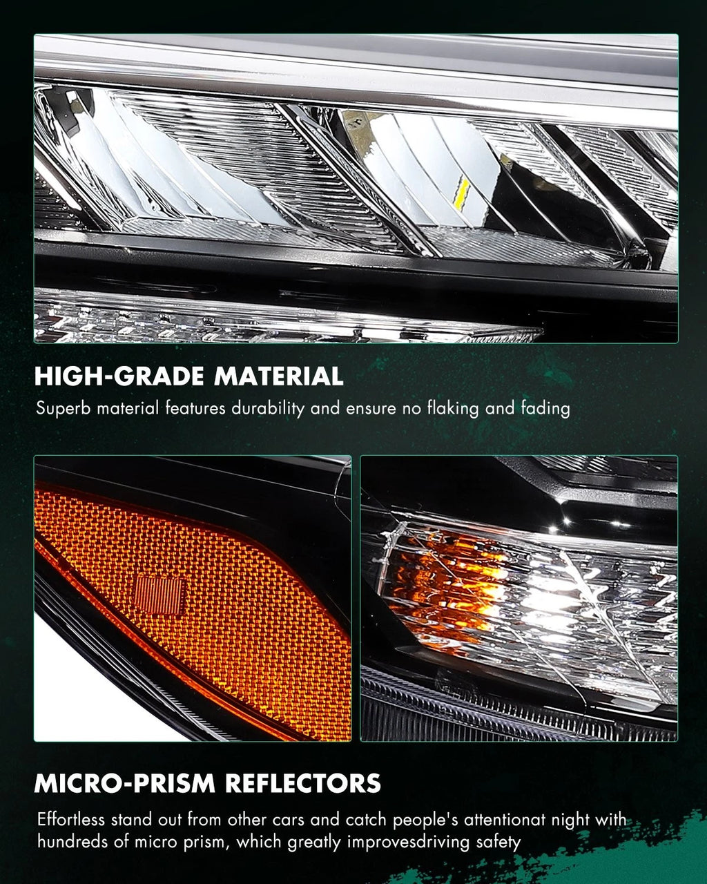 Driver Side Headlight Assembly for Nissan Sentra (2024–2025)