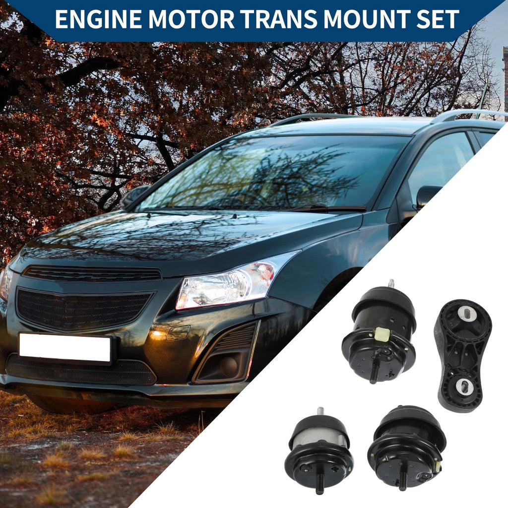 Engine Motor Trans Mount Set for Buick Enclave, GMC Acadia (2009–2017)