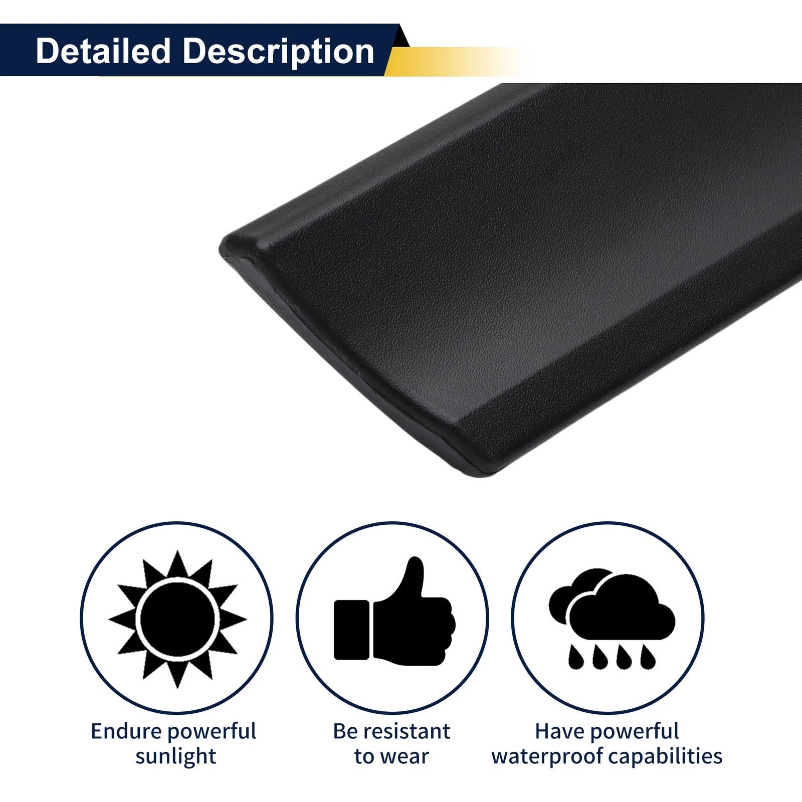 Rear Left Door Side Lower Trim No. 828774BA0A for Nissan Rogue (2014–2020)