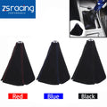 Leather Shift Knob Boot Cover for Universal Vehicles