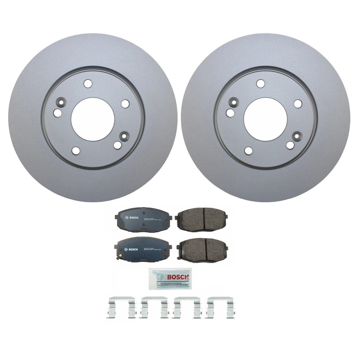 Front Brake Kit with 280mm Disc Rotors & Bosch Pads for Kia Soul (2010–2022)