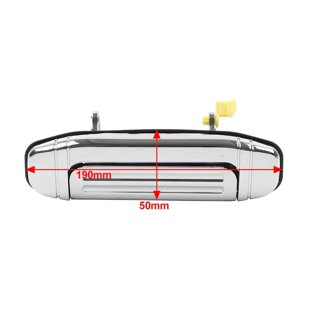 Chrome Front Left Outer Door Handle for Mitsubishi Pajero Montero (92-00)