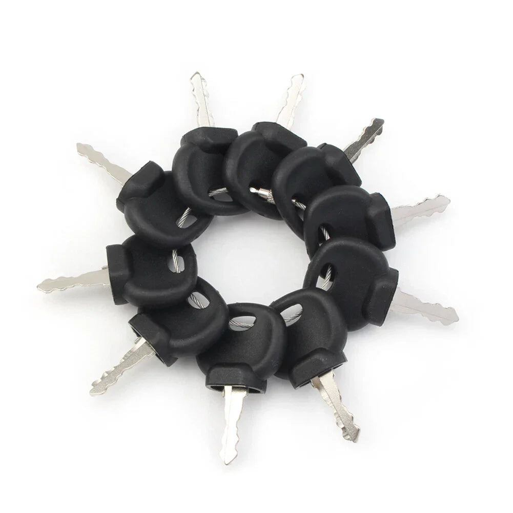 10 x Ignition Keys for JCB Equipment