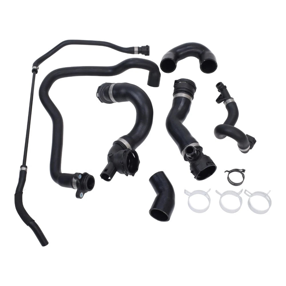 7 Hoses Radiator Coolant Pipe Kit for BMW E90 128i 328i (2007–2011)
