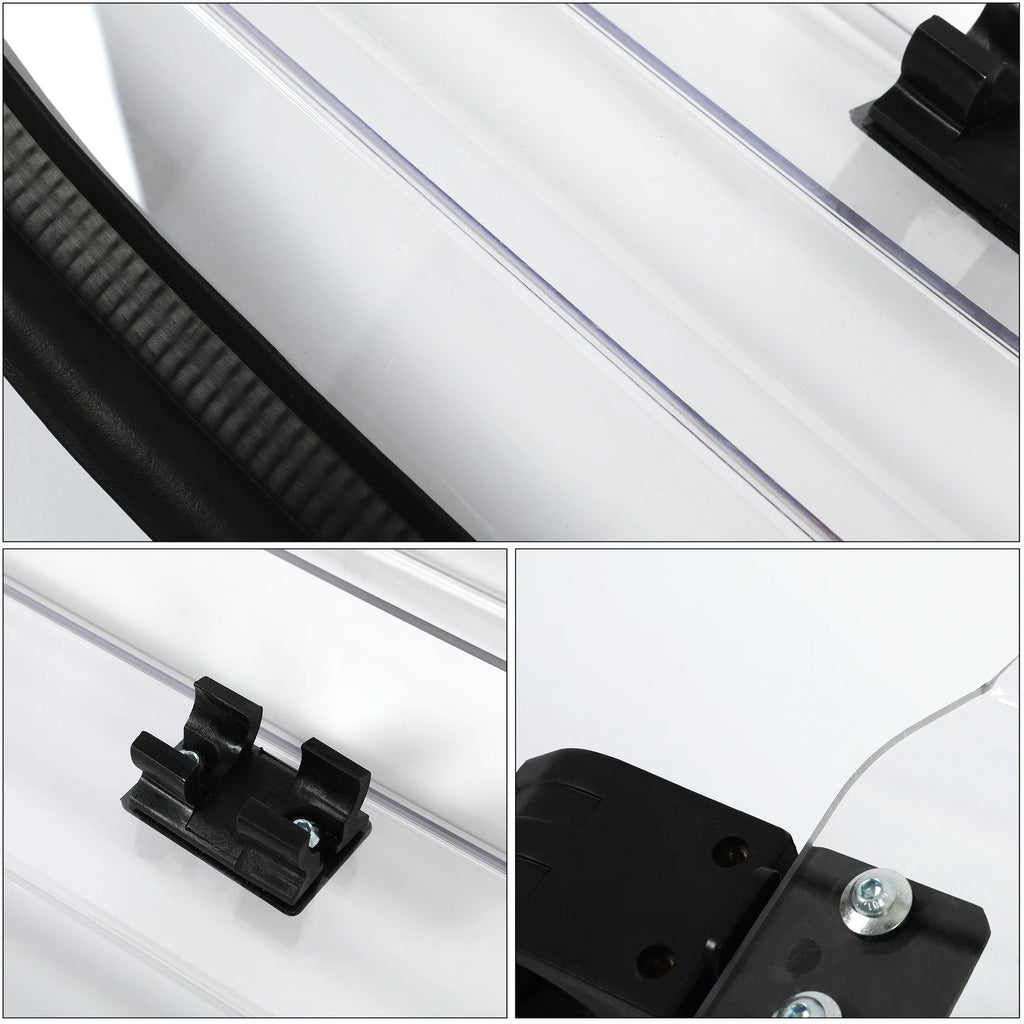 Full Flip Up Split Windshield for Polaris RZR XP 1000 / S4 / S RZR 900 (2014–2018)