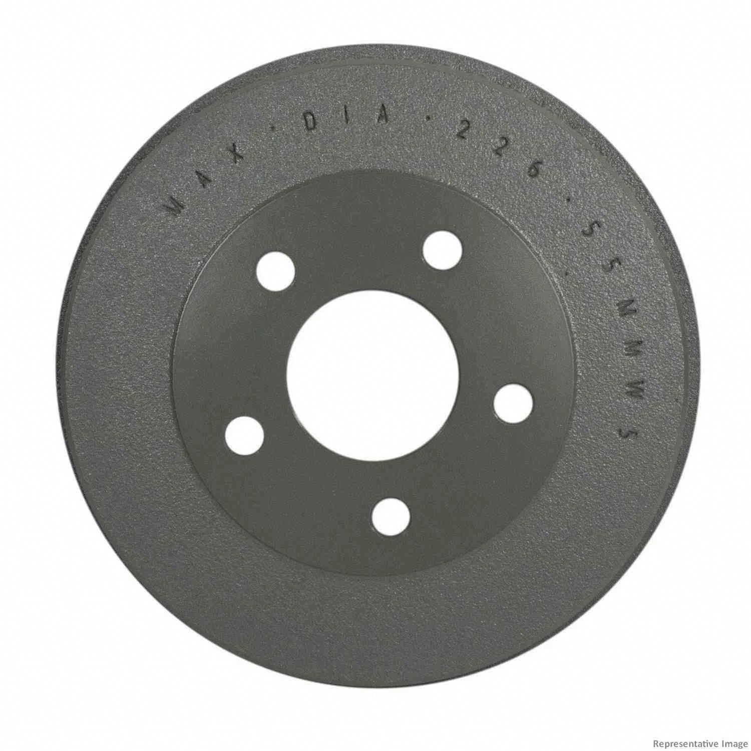 Motorcraft OEM Rear Brake Drum for Ford Windstar (1995–2003)