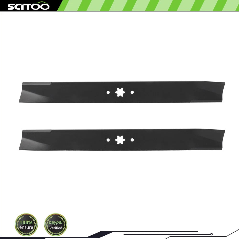2 Blade Set 42" Cut for MTD Cub Cadet (742-04308, 942-04308, 742-04312, 942-04312)