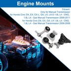 Engine Motor Mount for Honda Civic 1.8L Manual Trans (2006–2011) 820SNAP01/50850SNAA82