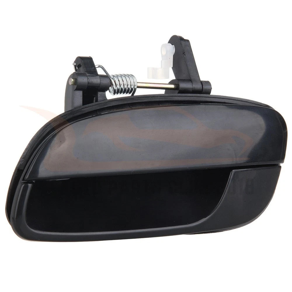 Door Handle for Hyundai Elantra (2001–2005) Black Exterior Rear Left