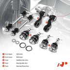 Set of 8 Front Sway Bar Links Ball Joints for GMC Chevy