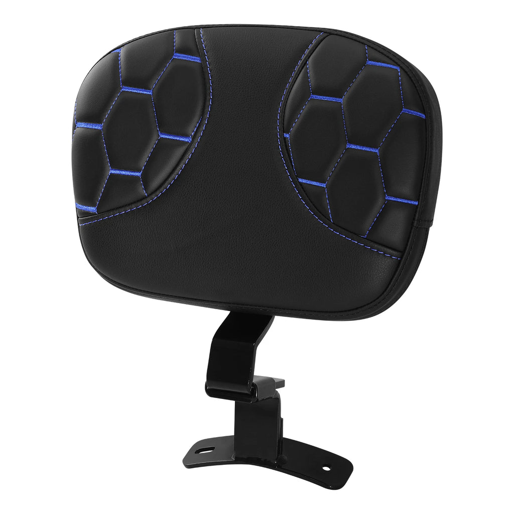 Backrest Pad for Harley Electra Road Glide (2009–2023) Black Blue