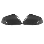 Real Carbon Fiber Side Mirror Cover Cap for Ford Mustang (2015–2022) with LED Signal