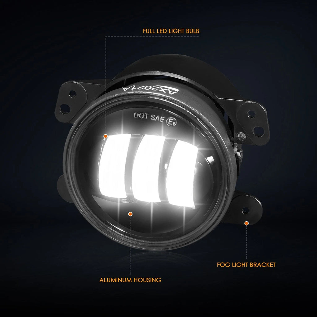 Smoked Lens Fog Lights for Cadillac Escalade (2002–2006)
