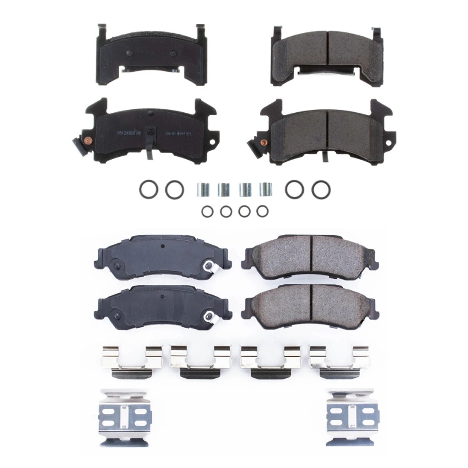 PowerStop Front Rear Euro Carbon Fiber Ceramic Brake Pad Kit for S10 Sonoma (1994–2004)