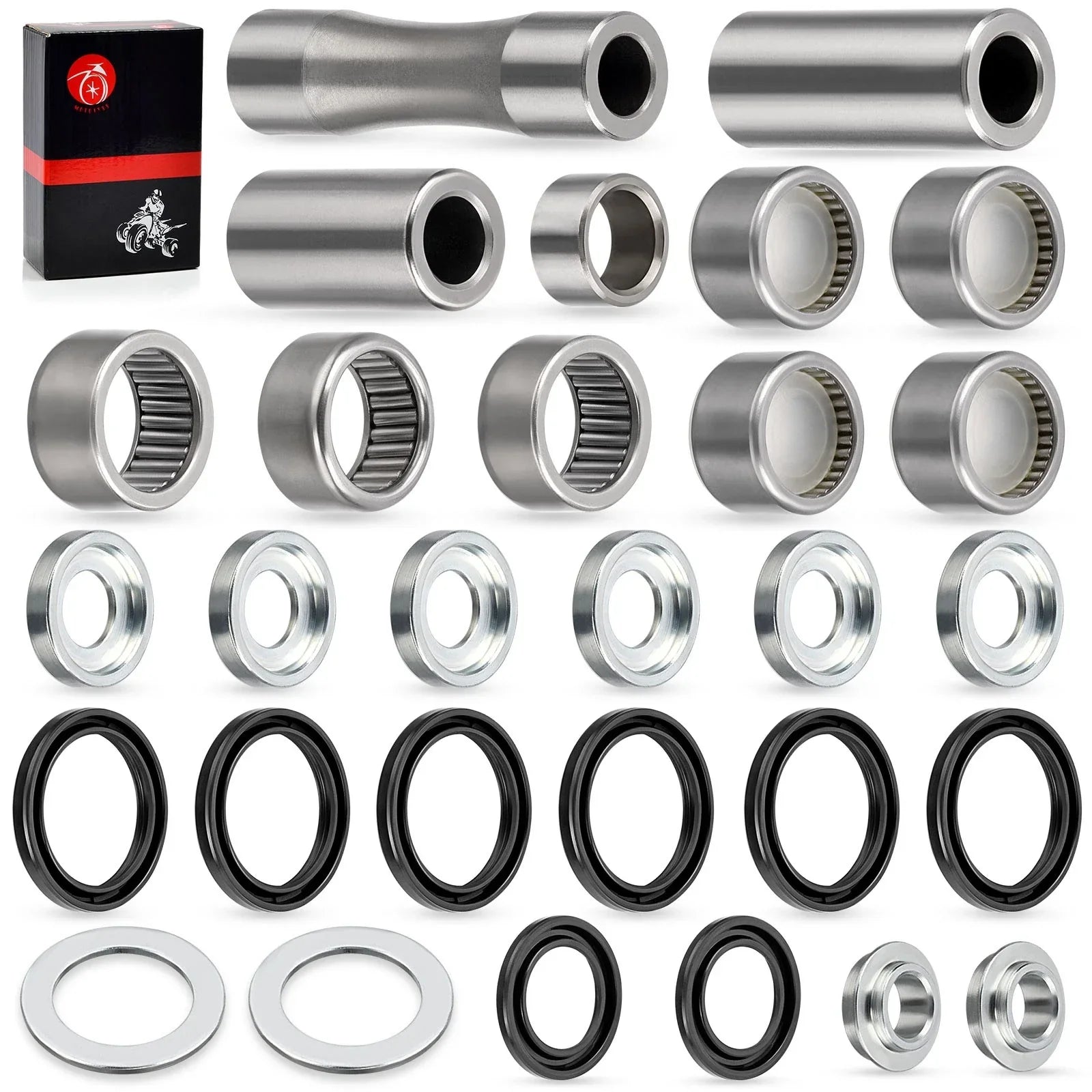 Linkage Bearing Rebuild Kit for Honda CR125R CR250R CRF250X (2005–2017)