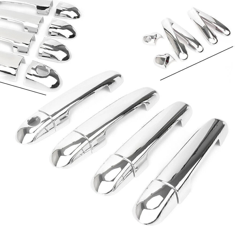 Set of 4 Door Handle Trim Covers Chrome for KIA Forte Cerato (2010–2012)