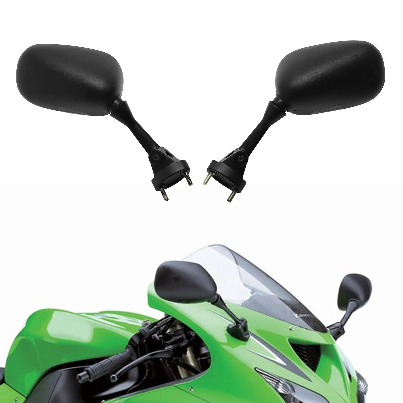 Rear View Mirrors for Kawasaki Ninja ZX6R ZX-6R ZX636 (2005–2008)