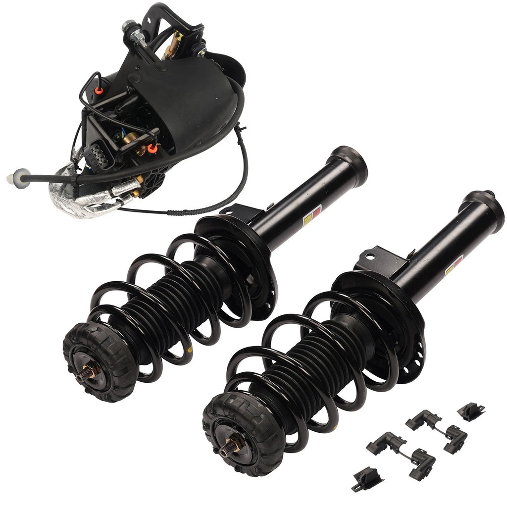 Pair Front Strut Assembly w/ Electric & Air Compressor for Cadillac XTS (2013–2019)