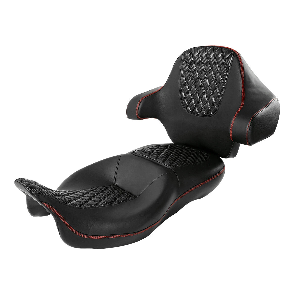 Seat Backrest for Harley Street Road Glide (2014–2023) Black