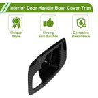 Set of 5 Interior Door Handle Bowl Cover Trim for Dodge Charger (2011–2021)