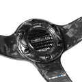 NRG ST-036FC Steering Wheel for Universal Fit (350mm, 3" Depth, 3-Spoke)