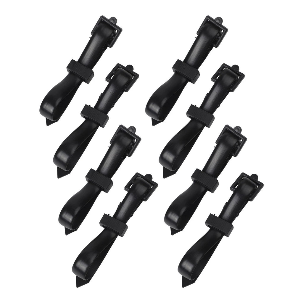 Set of 8 Heavy Duty Ties for Supporting Plants and Managing Tools