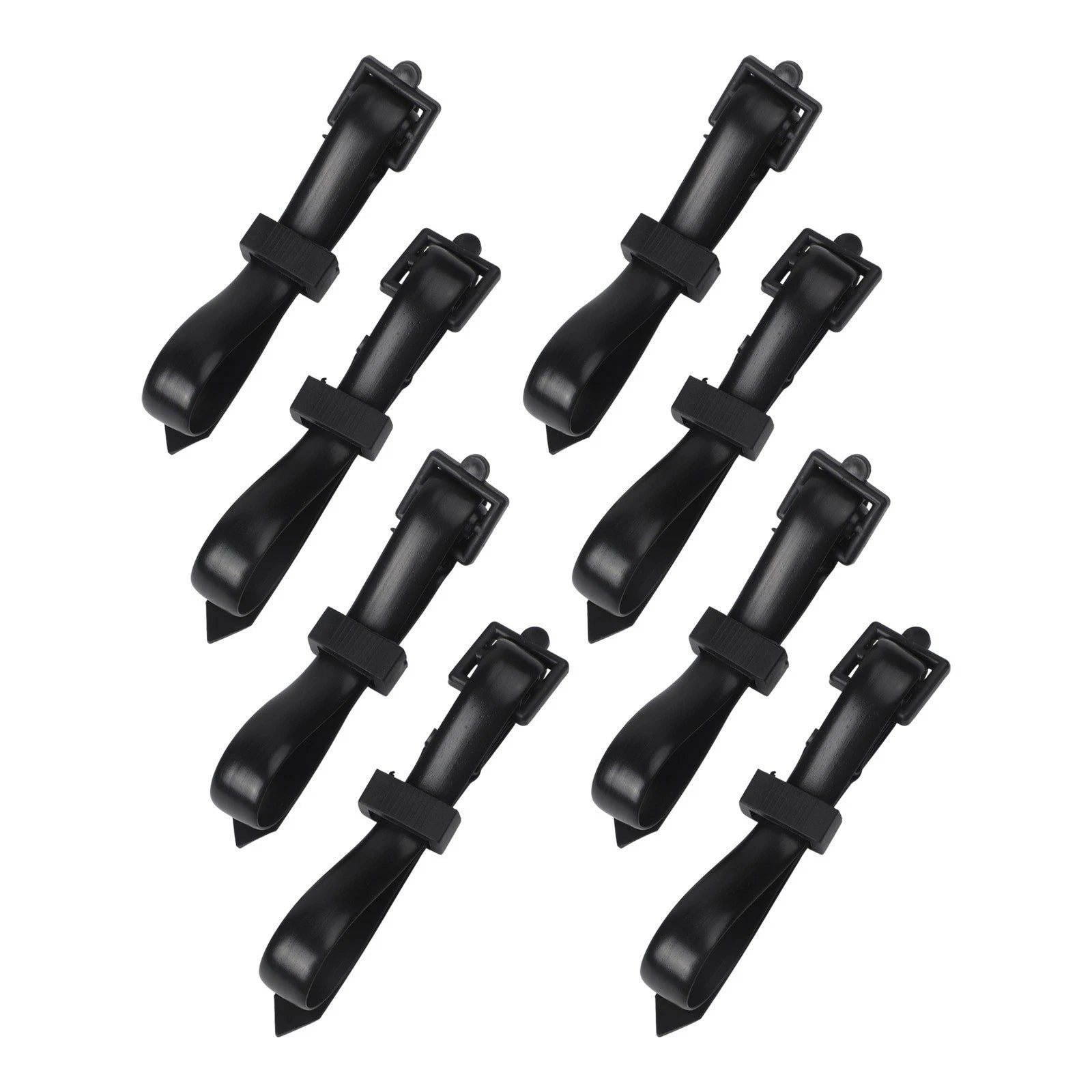 Set of 8 Heavy Duty Ties for Supporting Plants and Managing Tools