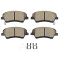 Front Ceramic Brake Pads w/Hardware for Ford Transit-250 (2015–2020)