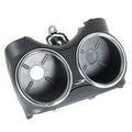 Dual Cup Holder Bracket Black for Benz W219 CLS500 CLS63 AMG (2006-2010)