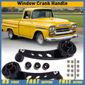 Black Billet Aluminum Window Crank for VW Jeep YJ Toyota Pickup (Universal)