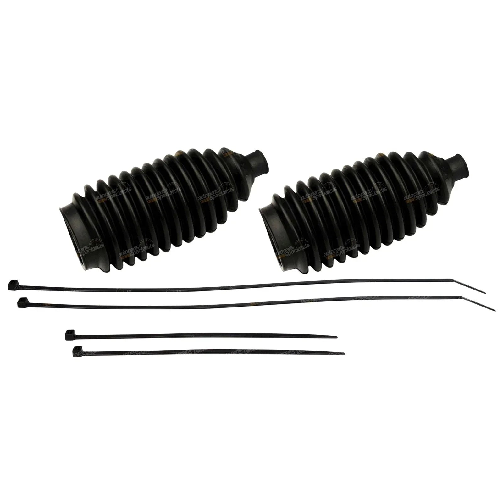 2x Left & Right Steering Rack Boots for Mitsubishi Nimbus 4G64 (1998 - 2004)