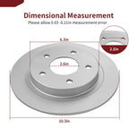 2 x Rear Brake Rotor for Polaris RZR Pro R / RZR Pro R 4 (2023–2025)