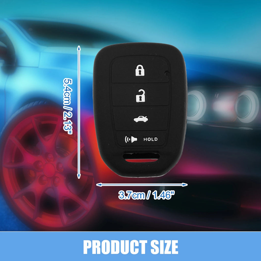 2X Smart Key Fob Cover Protector for Honda Civic Accord CR-V HR-V (2016–2023)