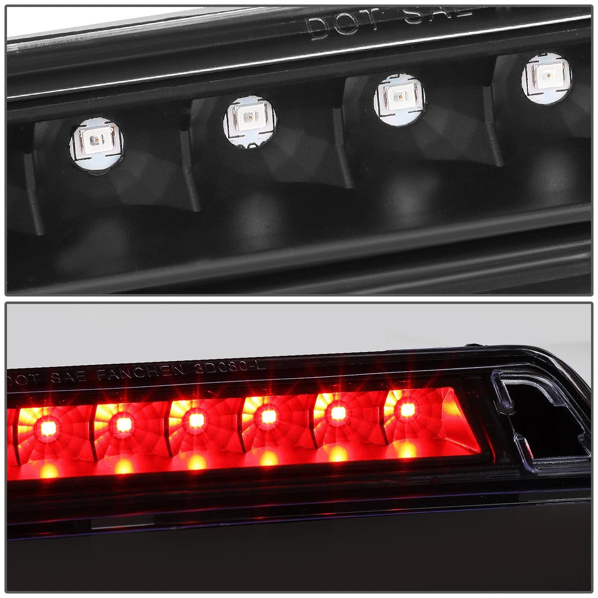 Full LED High Mount Third Tail Brake Light for Honda Ridgeline (2006–2014)