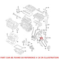 Upper Engine Crankshaft Main Bearing 11217585452 for BMW