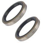 Set of 2 Marine Propeller Shaft Seals for Johnson Evinrude O L2 M2 Gearcase