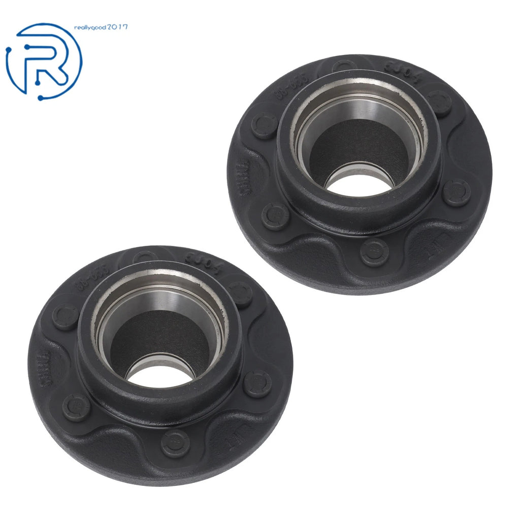 2X Trailer Axle Hub Kit #42 Spindle for 6000 lbs Trailer Axle (Fits 6 on 5.5)