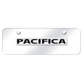 Chrome Name on Chrome Mini Plate - Officially Licensed for Chrysler Pacifica