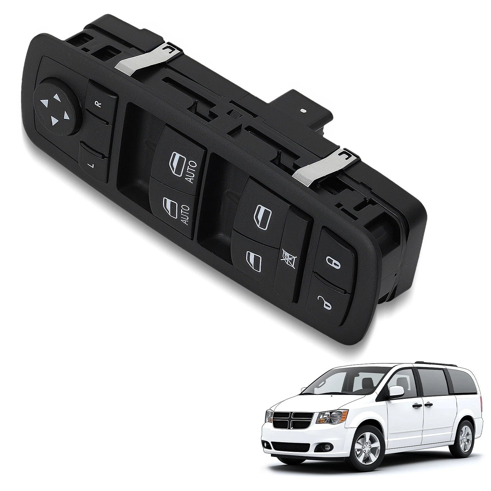 Power Window Switch for Chrysler Town & Country, Dodge Grand Caravan (2012–2016)